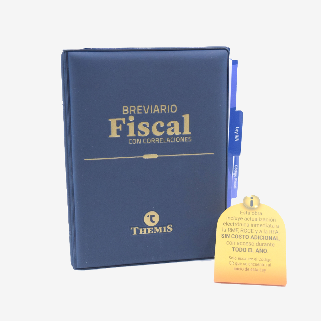 Brevario Fiscal con correlaciones Themis 2026