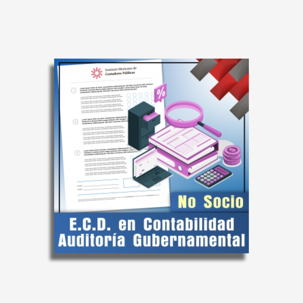 E.C.D. EN CONTABILIDAD Y AUDITORIA NO SOCIO